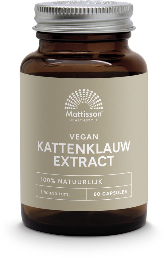Mattisson - Kattenklauw Extract 450 mg - Cat's Claw - 60 capsules