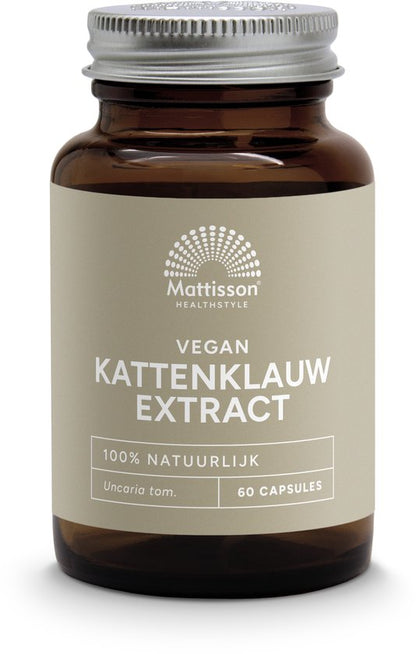 Mattisson - Kattenklauw Extract 450 mg - Cat's Claw - 60 capsules