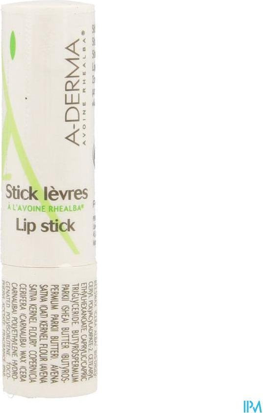 Lipbalsem A-Derma Stick Lavres Au Lait D'Avoine Crème