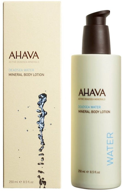 AHAVA Mineraal Bodylotion | Langdurige Hydratatie & Huidverbetering | Verfijnt Huidtextuur | Anti-Uitdroging | Lotion voor Dames & Heren | Moisturizer