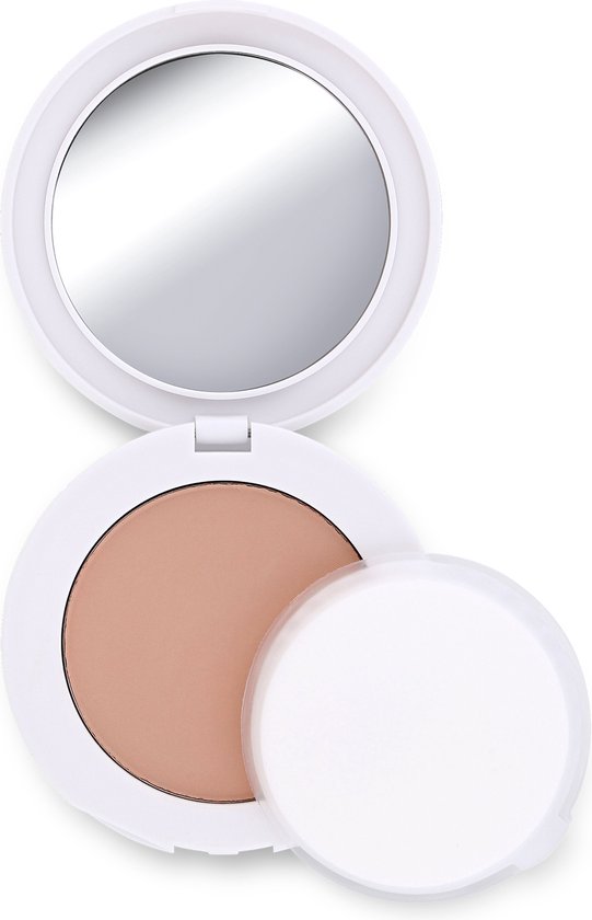 Maybelline New York - SuperStay Full Coverage Powder Foundation 21 Nude - Super Dekkende, Langhoudende Foundation Poeder met Matte Finish - Poeder voor Egaal Uitziende Huid - 9 gr.