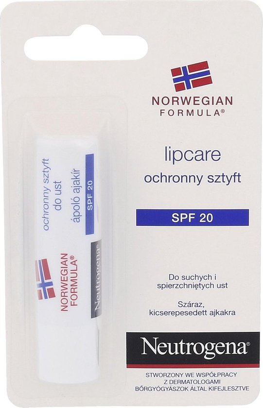 Norwegian Formula Lip Care Spf20 - Lip Balm 4 G