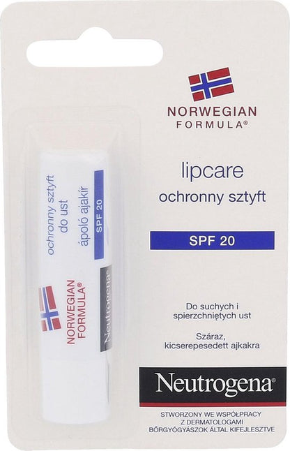 Norwegian Formula Lip Care Spf20 - Lip Balm 4 G
