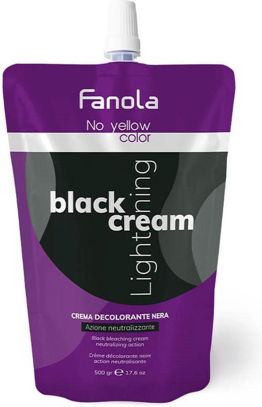 Fanola - Black Lightening Cream - 500 gr