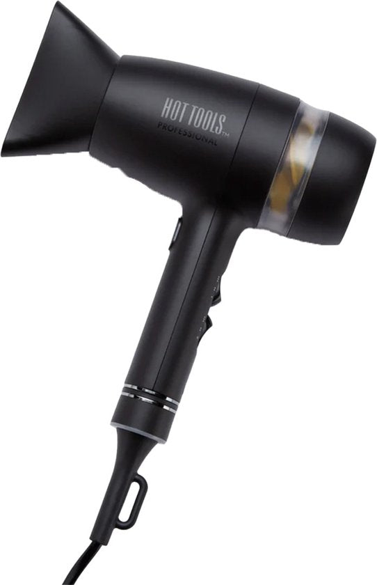 Hot Tools | Stille haar Föhn | 30% stiller dan ander föhns!, Speciale Krullen Föhn