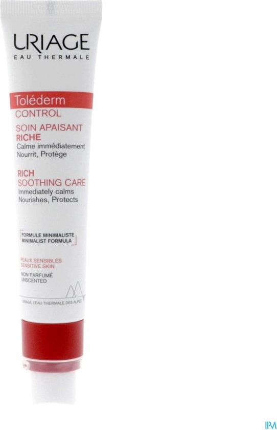 Uriage Crème Toléderm Control Soin Apaisant Rich