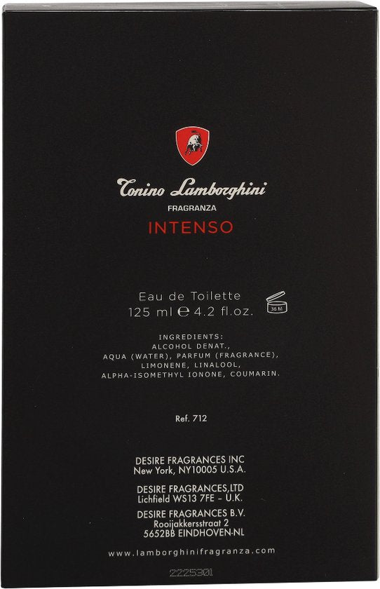 Lamborghini Intenso - Eau de toilette spray - 125 ml