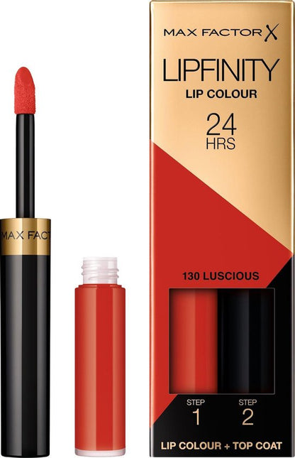 Max Factor Lipfinity Lip Colour Lippenstift Luscious 130 2.3 ml + 1.9 g