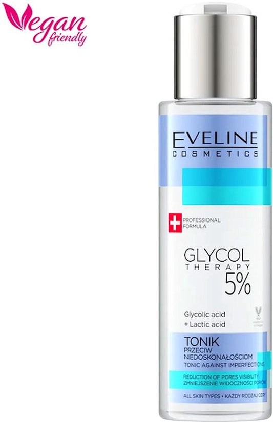 Eveline Cosmetics Glycol Therapy 5% Tonic Against Imperfections 110ml.