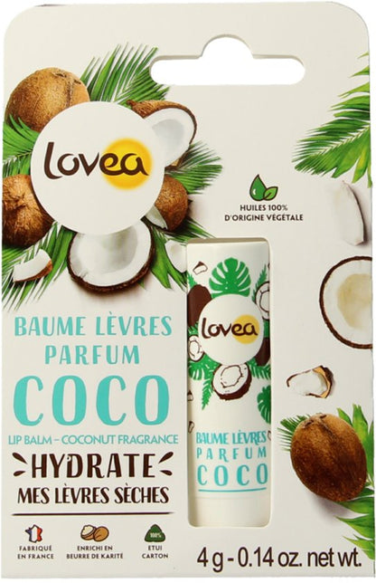 Lovea Lippenbalsem Kokos 4 gr