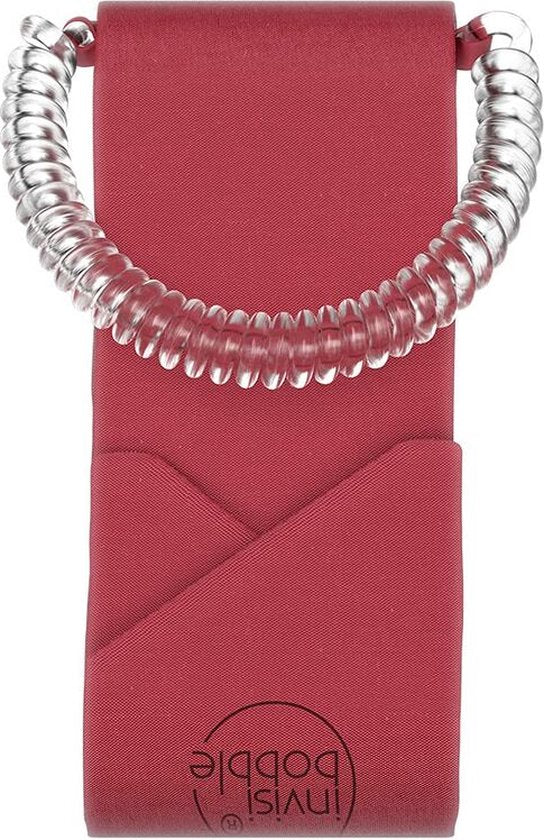 Invisibobble - Wrapstar - Elastiek met lint - Framboos kleur - 1 stuk