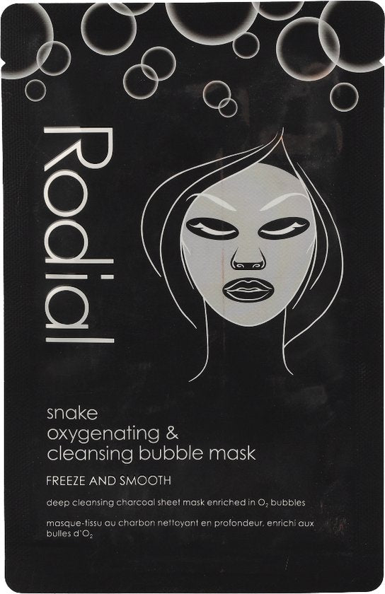 Rodial - Snake Oxygenating & Cleansing Bubble Sheet Mask - Detox masker