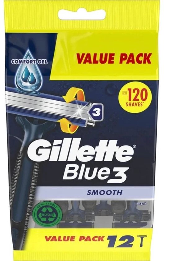 Gillette Sensor3 Comfort Wegwerpmesjes 8+4 stuks