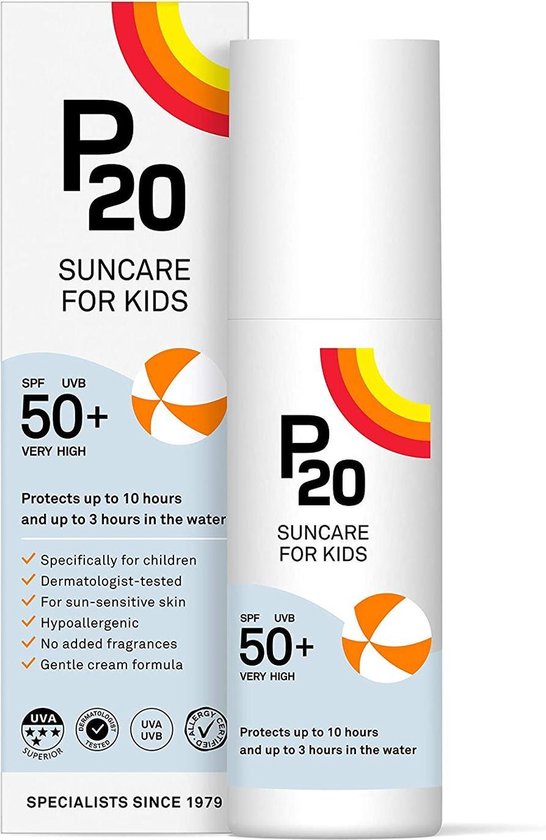 P20 KIDS SPF 50+ - 100ml - Zonnebrandcrème