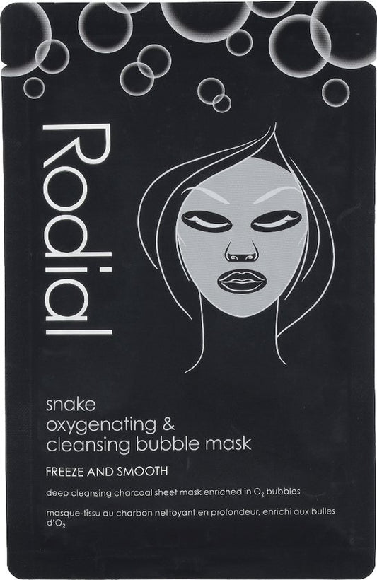 Rodial - Snake Oxygenating & Cleansing Bubble Sheet Mask - Detox masker