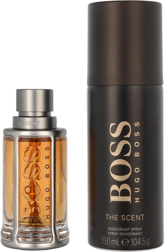 Hugo Boss The Scent Giftset - 50 ml eau de toilette spray + 150 ml deospray - cadeauset voor heren