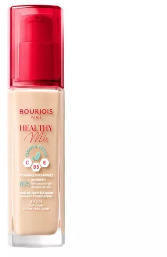 Bourjois Healthy Mix Clean Vegan Foundation 49.5 Fair Ivory