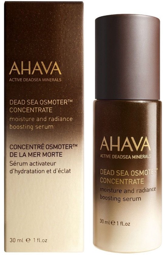 AHAVA Concentraat Serum met Mineralen uit de Dode Zee - Hydrateert & Verjongt | Boost van Binnenuit | Jeugdige Uitstraling | Serum met Vitamine C & Hyaluronzuur | Gezichtsverzorging voor Mannen & Vrouwen | Hyaluronic Acid - 30ml