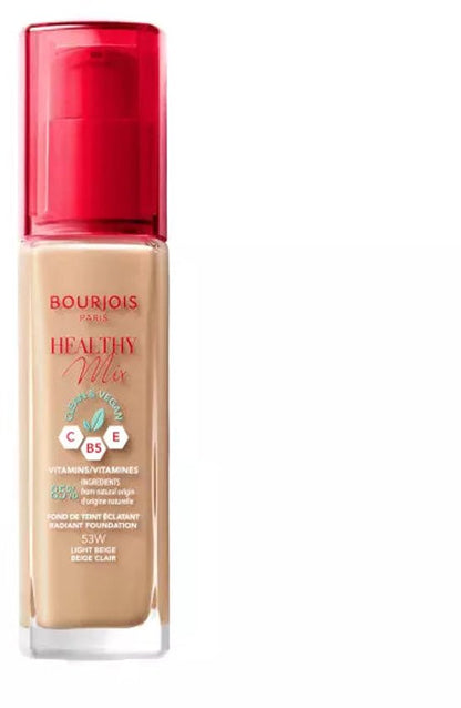 Bourjois Healthy Mix Clean Vegan Foundation 053 Light Beige