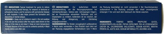 Curasept Parodontaal Gel 1% CHX 30 ml