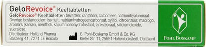 GeloRevoice- 20 zuigtabletten - voor bescherming van het mondslijmvlies en keelholte
