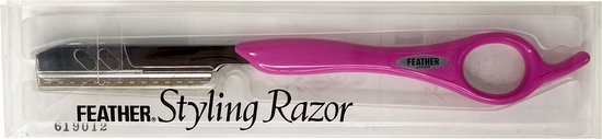 Feather - Styling Razor - Titanium Roze