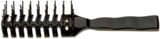 Sibel Croc L Black Vented Brush 1Pc