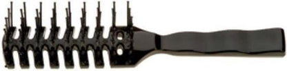 Sibel Croc L Black Vented Brush 1Pc