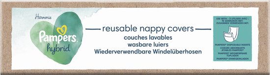 Pampers Harmonie Hybrid - Wasbare Luiers Voor Baby’s - 3 Wasbare Luiers