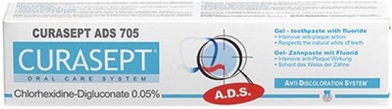 Curasept ADS 705 Gel-Tandpasta | CHX 0,05% 75ml