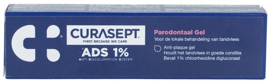 Curasept Parodontaal Gel 1% CHX 30 ml