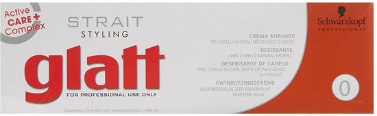 Schwarzkopf Professional Strait Styling Glatt kit 0 2x40ml