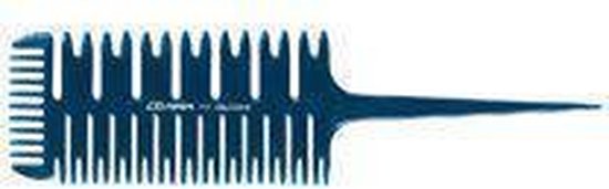 Comair Farbe Und Strahnenkamm Kamm 717 Blue Profi Line