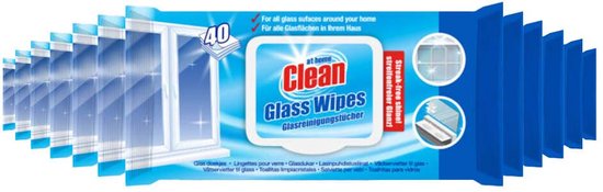 At Home Clean Hygiënische doekjes - Glas 12 stuks