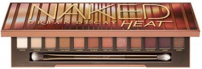 Urban Decay Naked Heat Oogschaduw Palette - 12 amberkleurige neutrale tinten