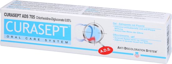 Curasept ADS 705 Gel-Tandpasta | CHX 0,05% 75ml