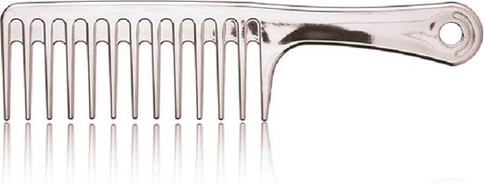 HairCare - Grove Kam - Haarkam - 24,5 cm - Zilver - Kapsalon - Kapper
