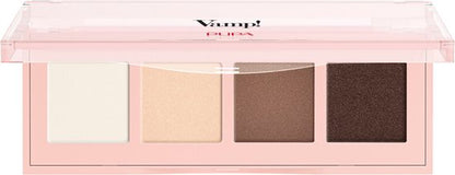 PUPA Milano Vamp! 4 Oogschaduw Palette 001 Natural Matt - 5,2 gr