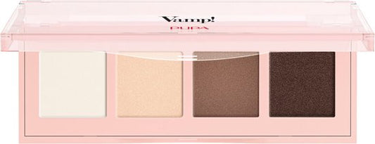 PUPA Milano Vamp! 4 Oogschaduw Palette 001 Natural Matt - 5,2 gr