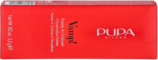 PUPA Milano Vamp! 4 Oogschaduw Palette 006 Deep Nude - 5,2 gr