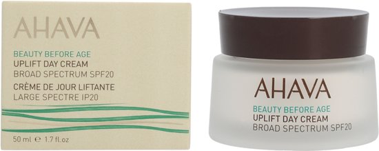 AHAVA Hydraterende Dagcreme | Lift & Verstevigt | Anti-Rimpel | SPF-20 Bescherming & hydraterend | Moisturizer voor een droge huid & gezicht | Anti-ag