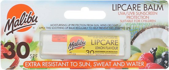 Malibu Lipcare SPF 30 Lippenbalsem - Lemon