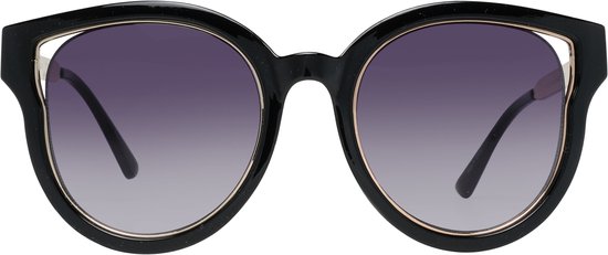 Guess - GF0323 - Zonnebril - Dames - Zwart - Paarse lens
