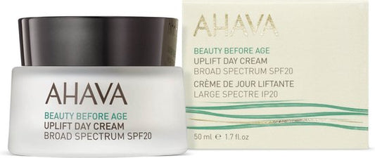 AHAVA Hydraterende Dagcreme | Lift & Verstevigt | Anti-Rimpel | SPF-20 Bescherming & hydraterend | Moisturizer voor een droge huid & gezicht | Anti-ag