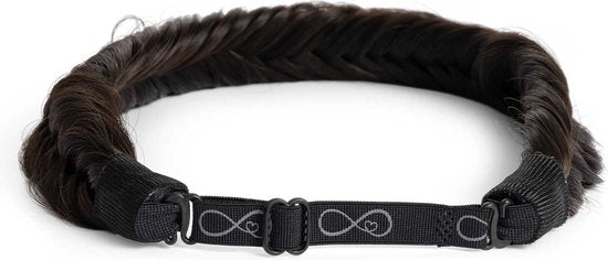 Infinity Braids - Jolie Fishtail Braid - Haarband - Haarband Dames - Haarbanden - Haarband Meisje - Jolie Havana Roots