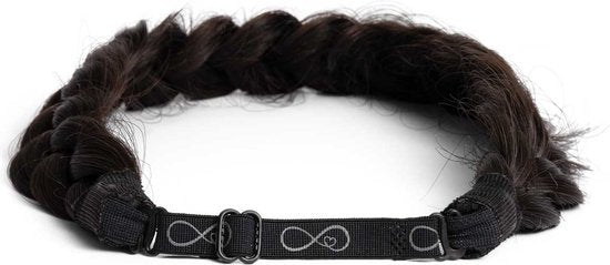 Infinity Braids - Viènne Messy Braid - Haarband - Haarband Dames - Haarbanden - Haarband Meisje - Messy Braid Viènne Havana Roots