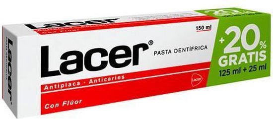 Lacer Toothpaste 125ml Toothbrush