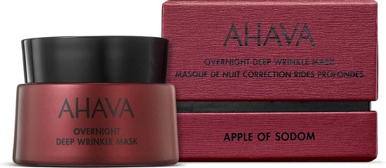 AHAVA Rimpel Nachtmasker | Intensieve Nachtelijke Verjonging | Anti-Rimpel & Anti-Aging | Herstelt Natuurlijk Huidherstel | Nachtcrème met Hyaluronzuu
