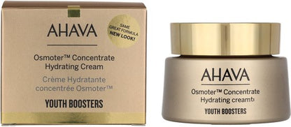 AHAVA Dode Zee Osmoter Crème | 24-Uurs Hydratatie | Blauw Licht Bescherming | Anti-rimpel Formule | Anti-Aging Dagcrème voor Mannen & Vrouwen | Moistu