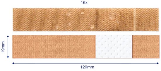 Hansaplast Fingerstrips pleisters - 16 strips